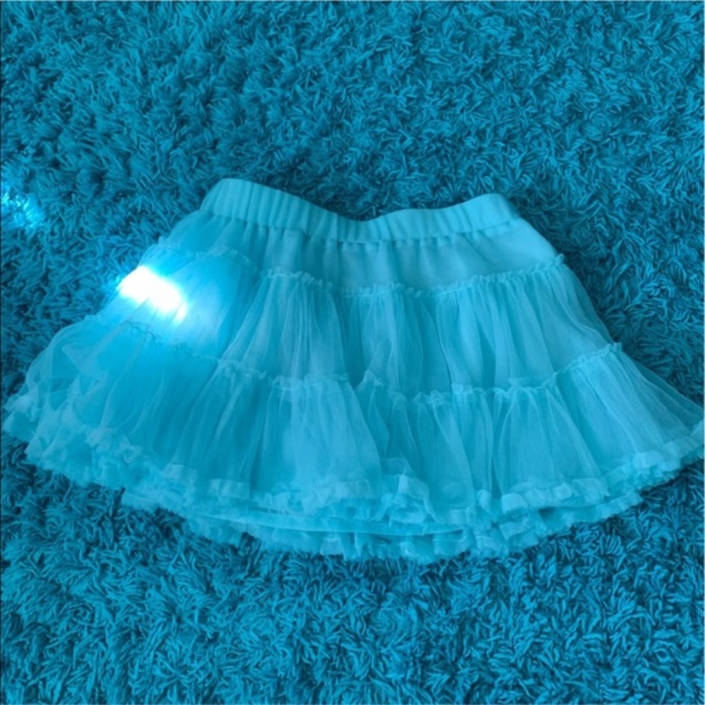 Adorable Pixie-like Blue Tutu Skirt